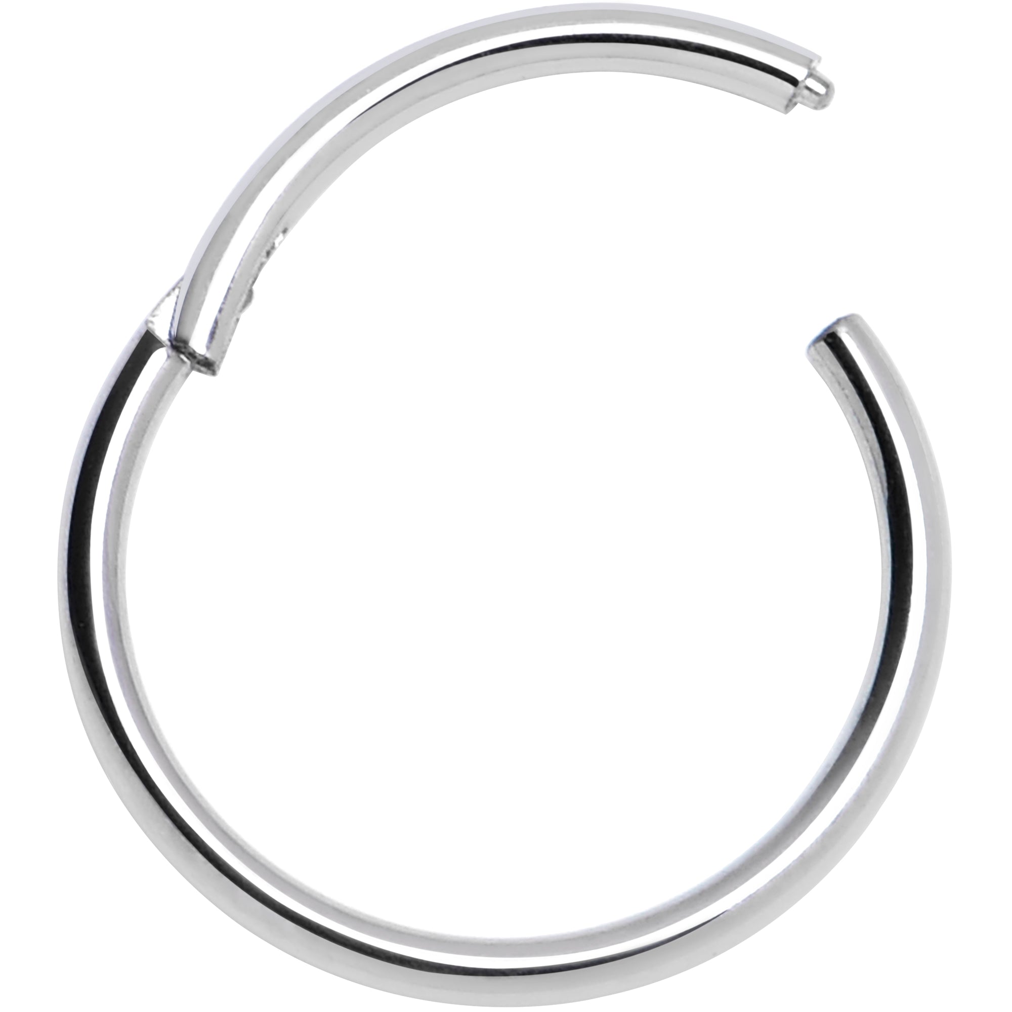 BodyCandy 20G 9mm ASTM F-136 Titainum Percision Hinged Segment Hoop — main product shot