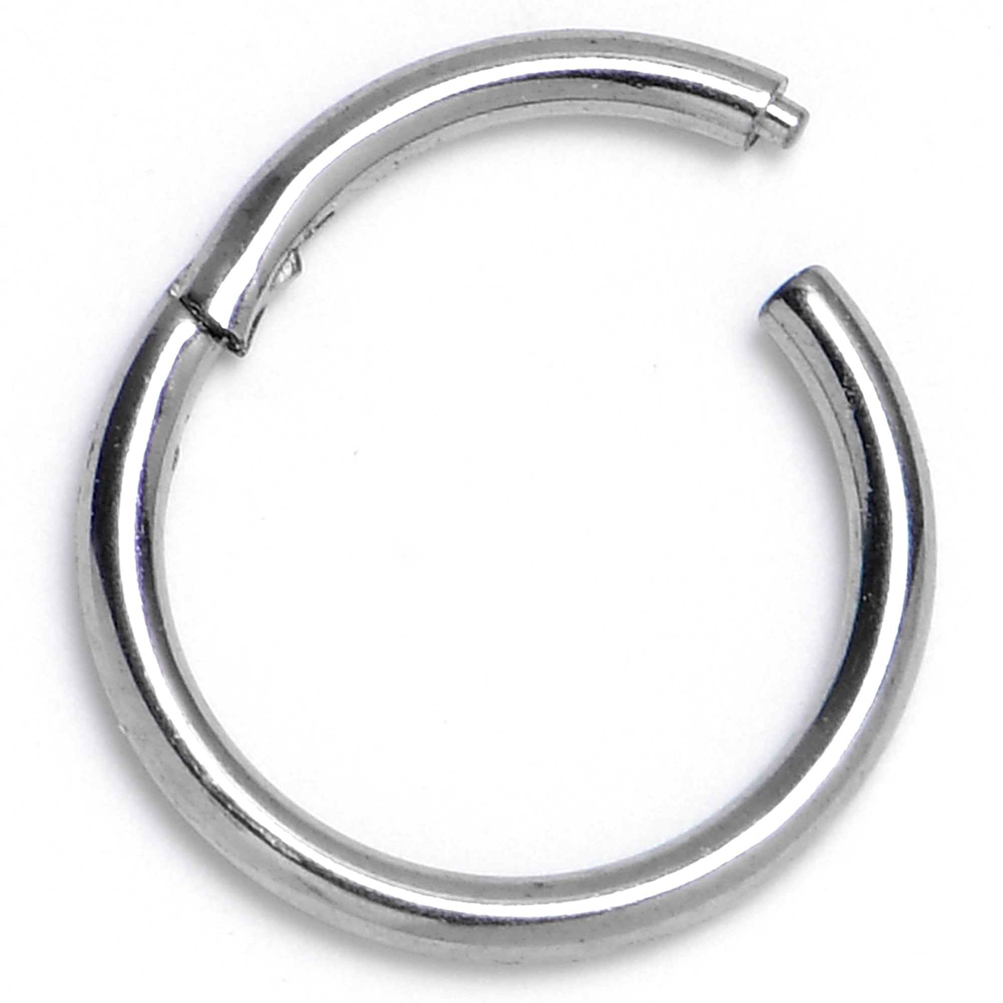 BodyCandy 18G 5/16  ASTM F-136 Titainum Percision Hinged Segment Hoop — main product shot