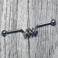 BodyCandy 14G Internally Threaded Coil Project Bar 38mm — main product shot