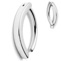BodyCandy 14G 1/2 ASTM F-136 Implant Grade Titanium Hinged Hoop Belly Ring — main product shot
