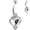 BodyCandy Clear Gem Strawberry Love Belly Ring — main product shot