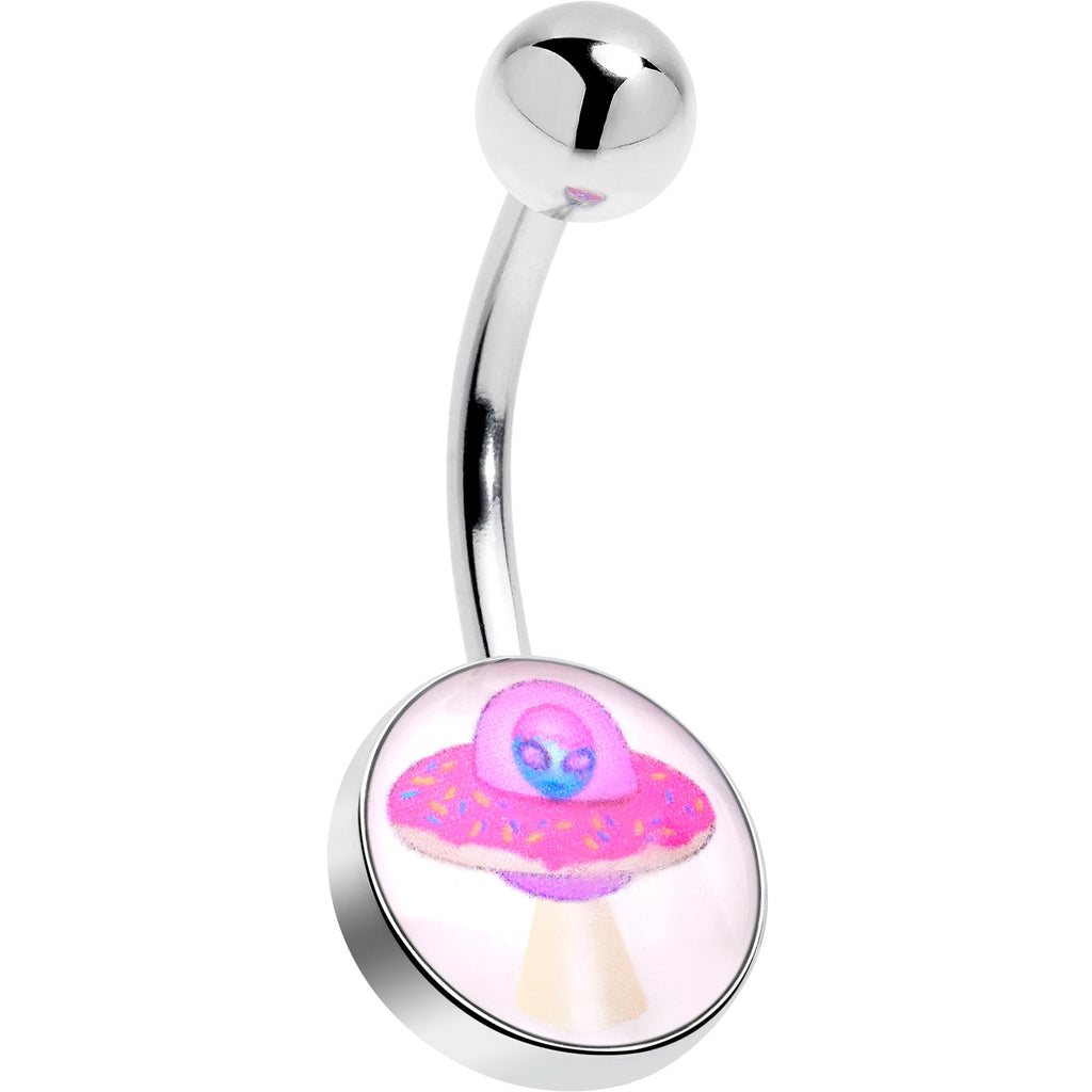 BodyCandy UFO Alien Ship Belly Ring — main product shot