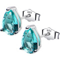 BodyCandy 5mm CZ  Pear 925 Sterling Silver December Birthstone Stud Earrings — main product shot