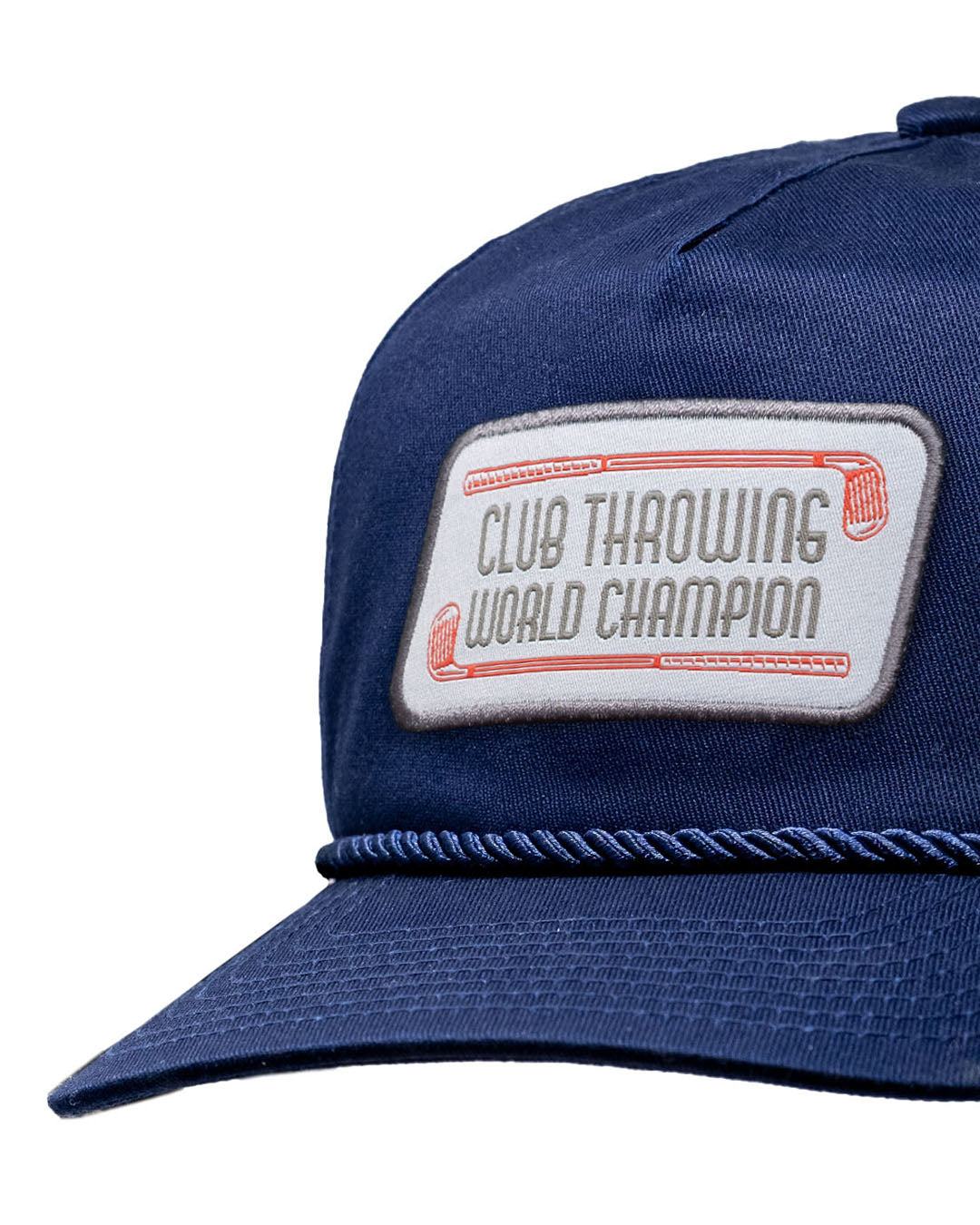 Heritage Rope Hat - CTWC - Navy – Pins and Aces, view 5