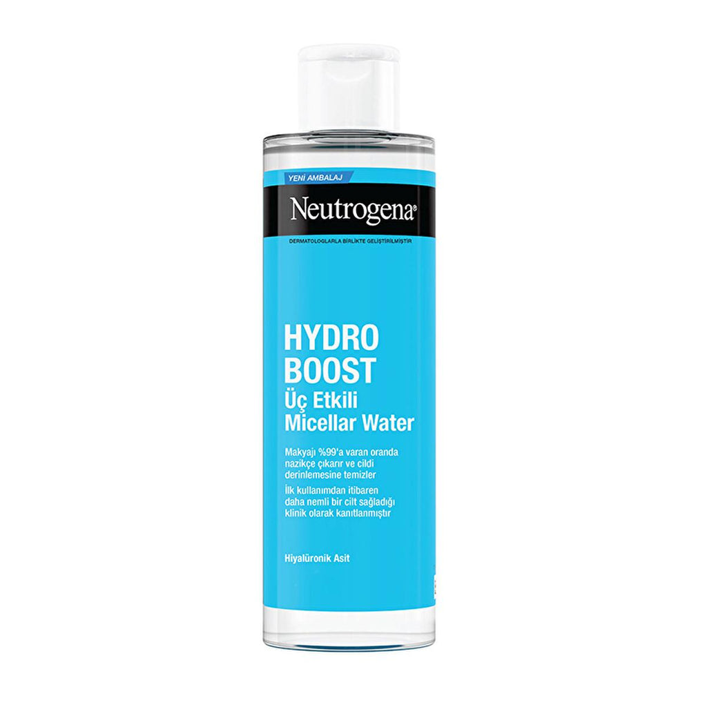 Neutrogena Hydro Boost: Hydrating Micellar Water Makeup Remover - Gentle Cleansing with Hyaluronic Acid, Removes Waterproof Makeup (13.53 fl oz)