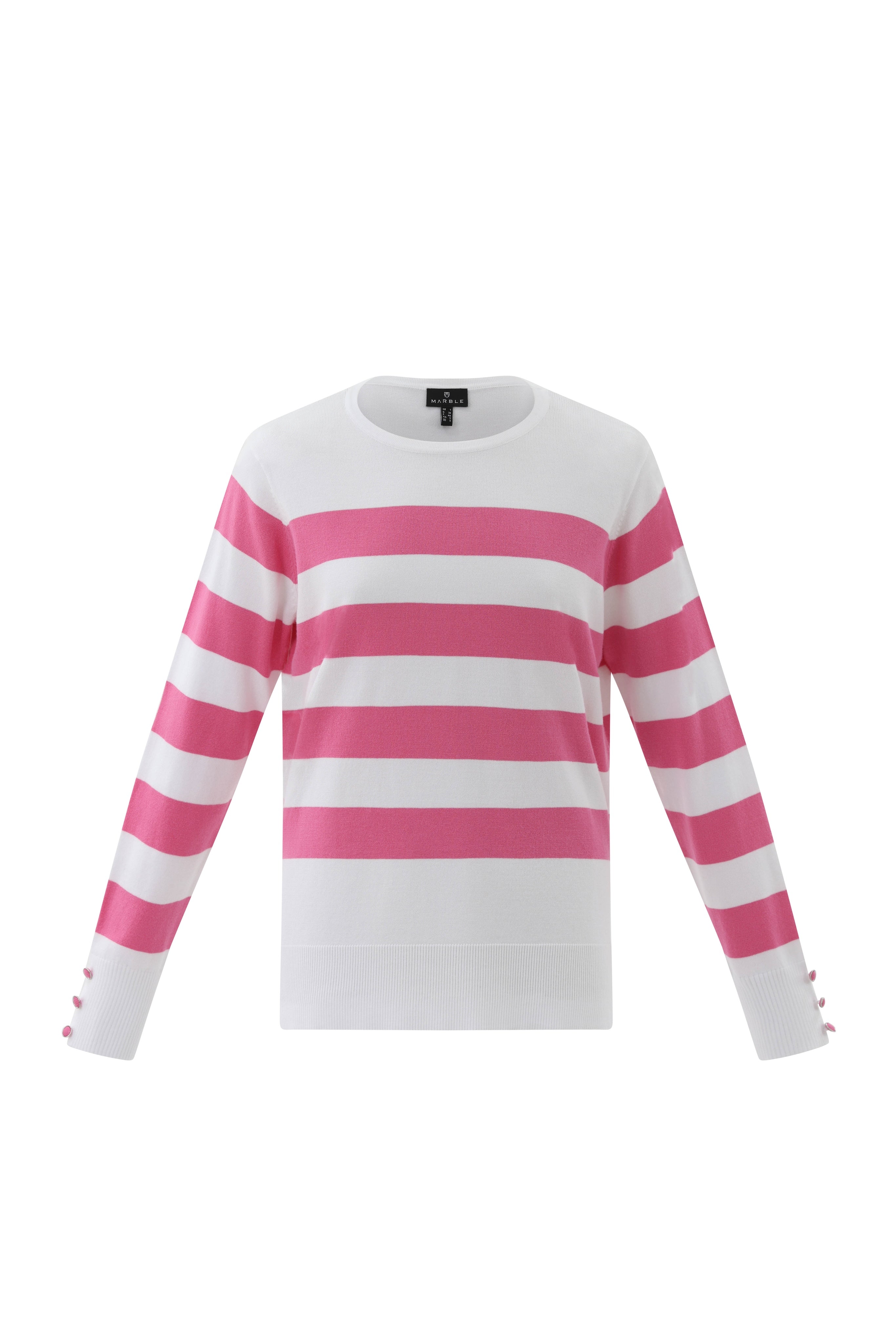 KADOU BOUTIQUE Marble Light Sweater — side view