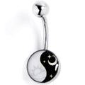 BodyCandy Night And Day Yin Yang Belly Ring — main product shot