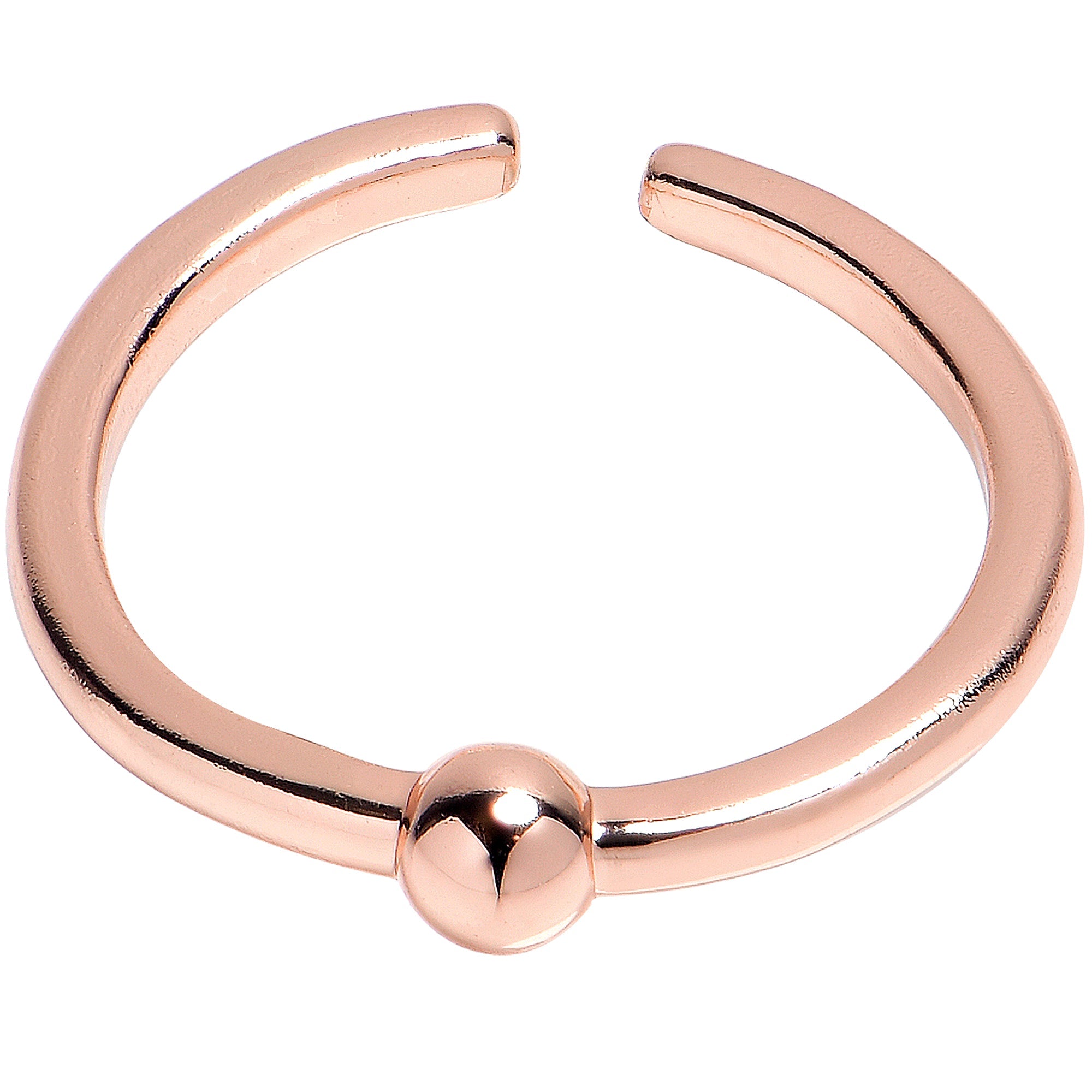 BodyCandy Have A Ball Rosy Adjustable Toe Ring — main product shot