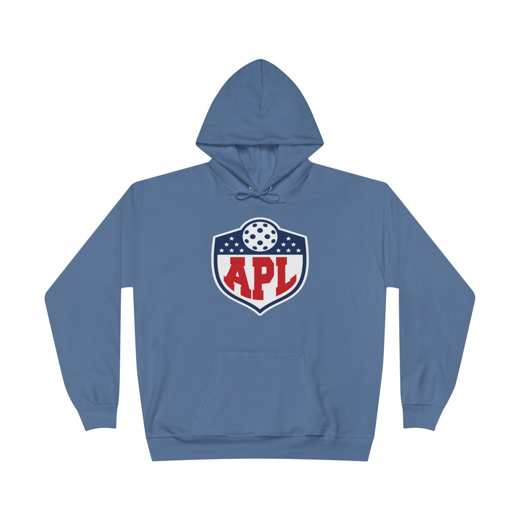 APL Pickleball Shield Hoodie — Retro Pickleball Pullover