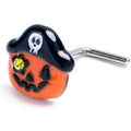 BodyCandy 20G 7mm Yellow Gem Orange Pirate Pumpkin L Shape Nose Ring — main product shot