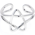 BodyCandy Super Swirly Star Adjustable Toe Ring — main product shot