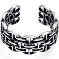BodyCandy Basket Weave Links Adjustable Toe Ring — main product shot