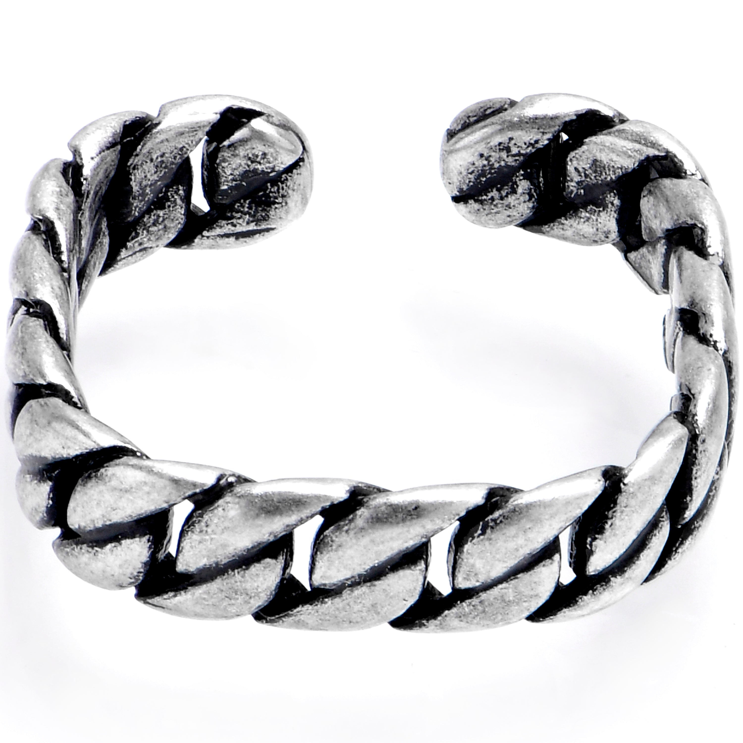 BodyCandy Square Knot Nifty Adjustable Toe Ring — main product shot