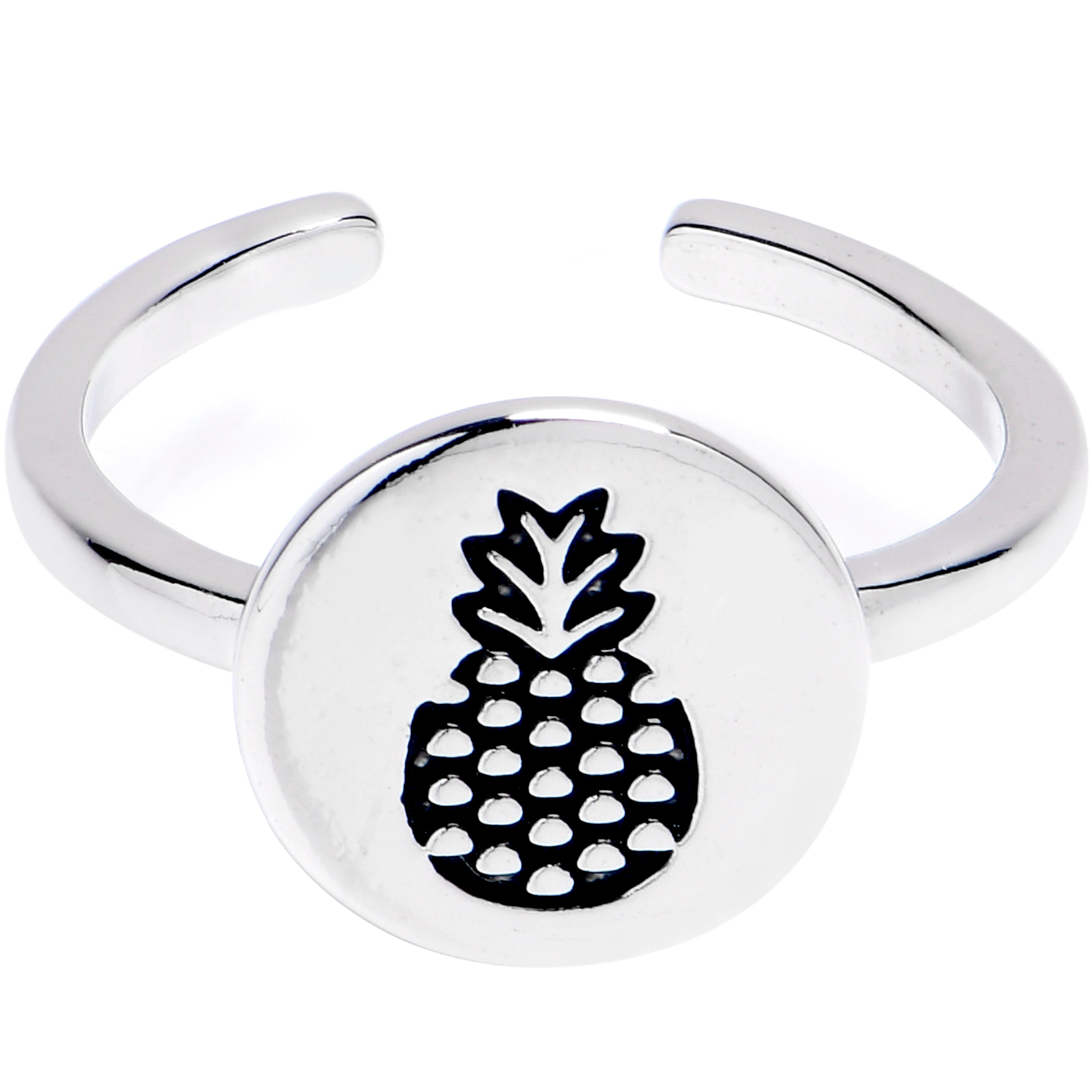 BodyCandy Pineapple Pedicure Adjustable Toe Ring — main product shot