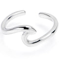 BodyCandy Wavy Wonder Adjustable Toe Ring — main product shot