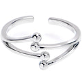 BodyCandy Abstract Orbs Adjustable Toe Ring — main product shot