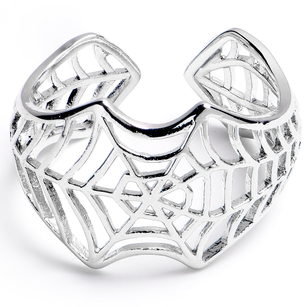 BodyCandy Spider Web Halloween Adjustable Toe Ring — main product shot