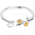 BodyCandy Bird In The Flowers Adjustable Toe Ring — main product shot