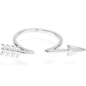 Optical Illusion Arrow Adjustable Toe Ring