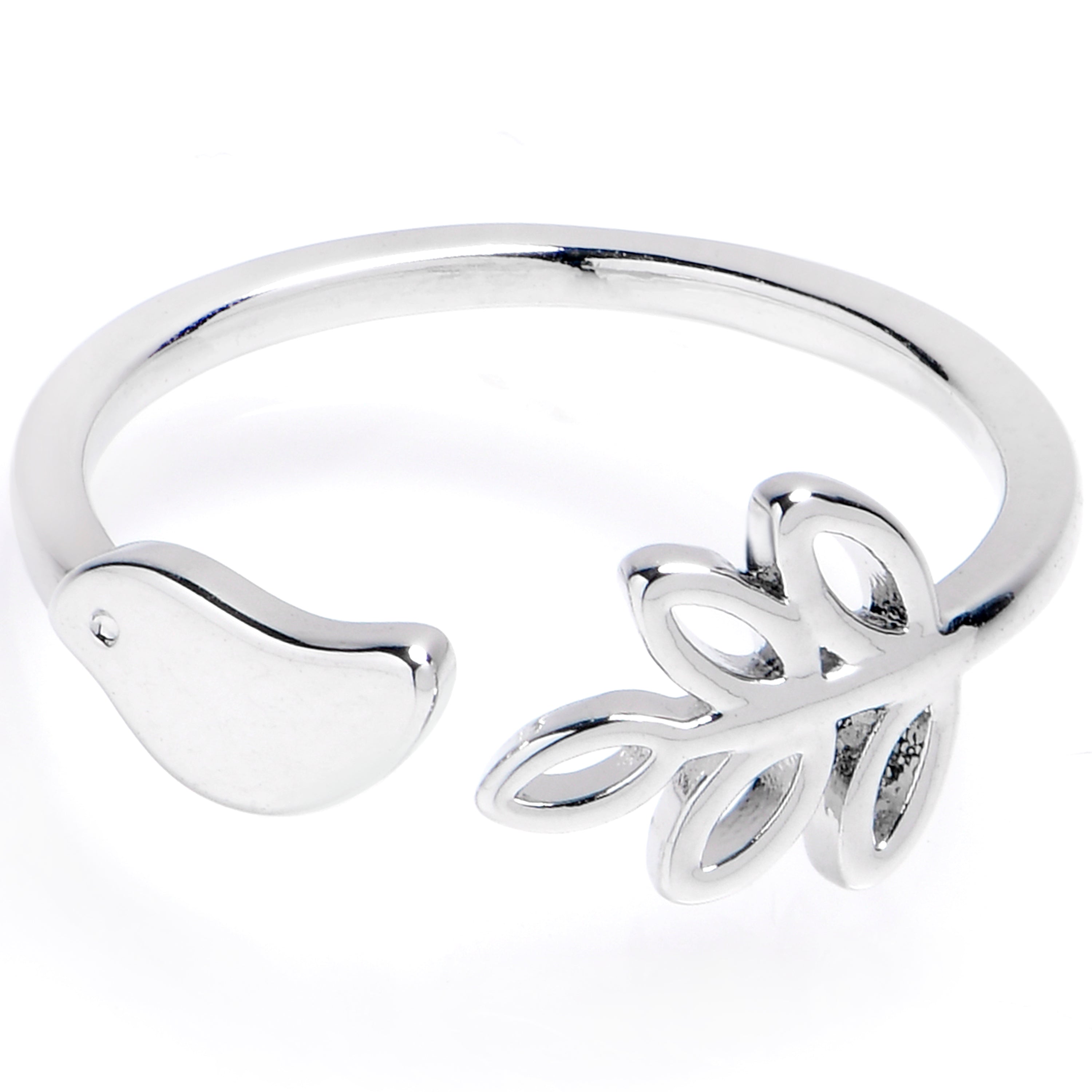 BodyCandy Bird With A Branch Adjustable Toe Ring — main product shot