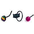 BodyCandy 20G Black Cat Halloween Nose Hoop Bone Set of3 — main product shot