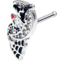 BodyCandy 20G 7mm Crescent Moon Witch Halloween Nose Bone — main product shot