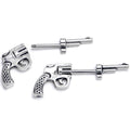 BodyCandy 16G 5/16 Optical Illusion Revolver Cheater Plug Set — main product shot