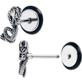 BodyCandy 16G 5/16 Slithery Serpent Snake Cheater Plug Set — main product shot