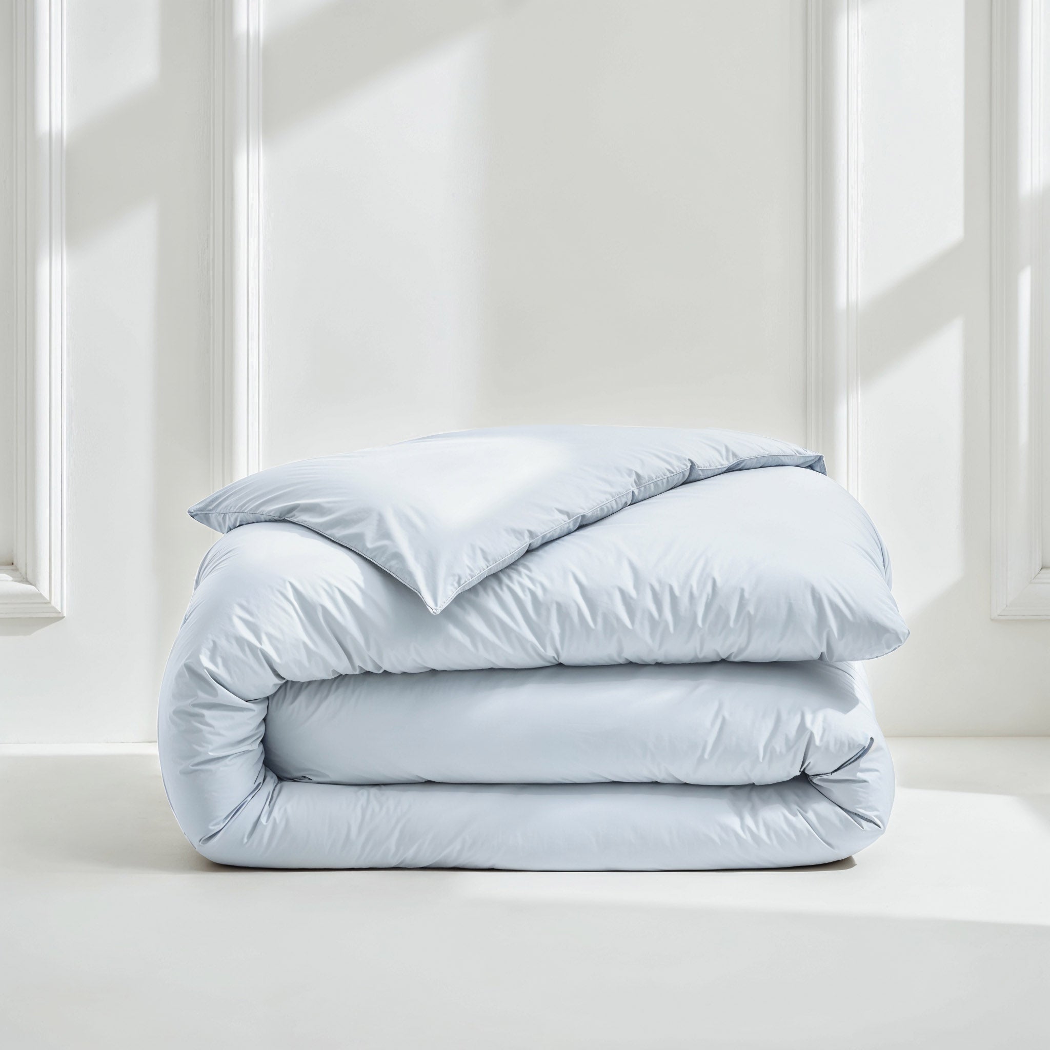 Italic Luxe Australian Sateen Duvet Cover — fabric or material detail