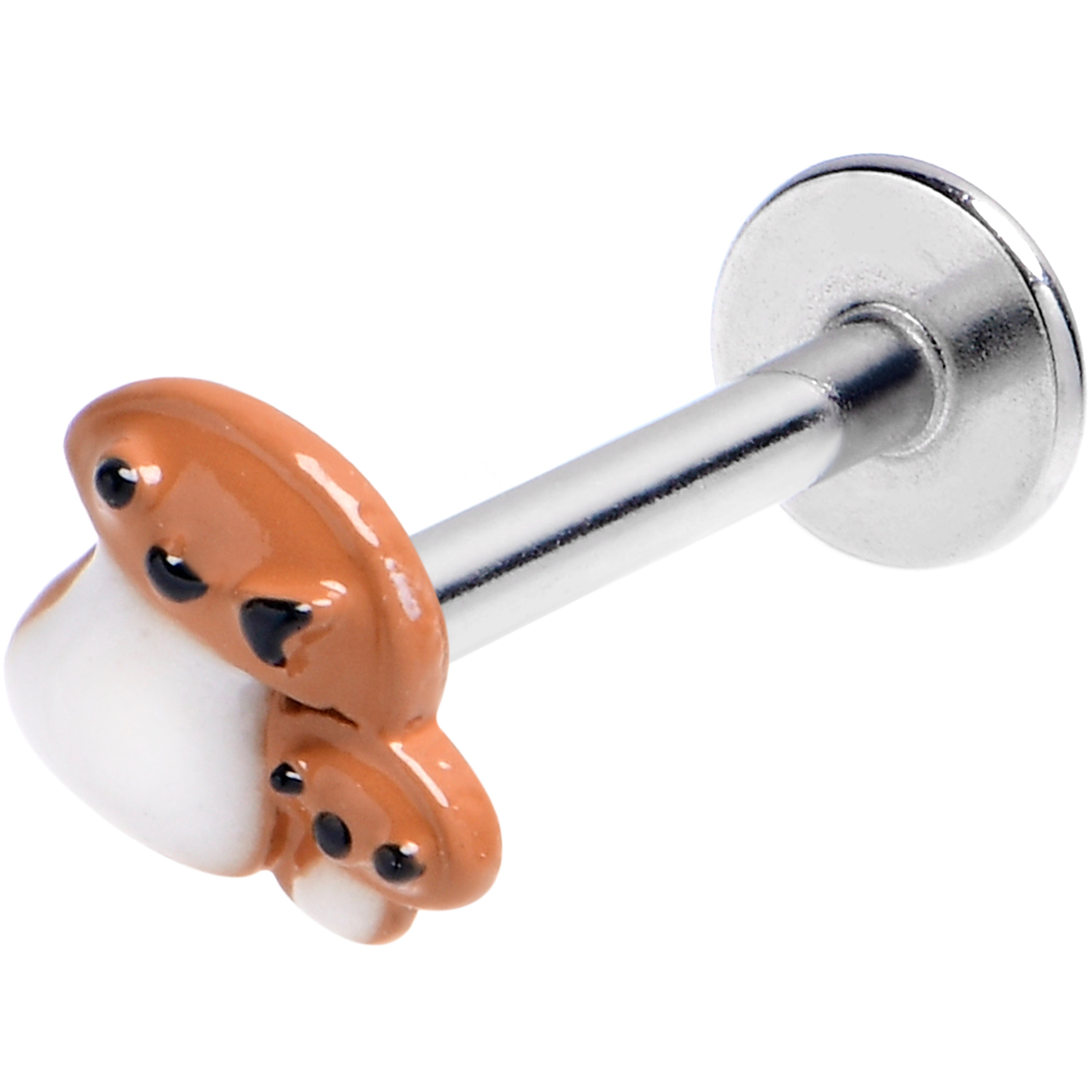 BodyCandy 16G 5/16 Fanciful Mushrooms Labret Monroe Tragus — main product shot
