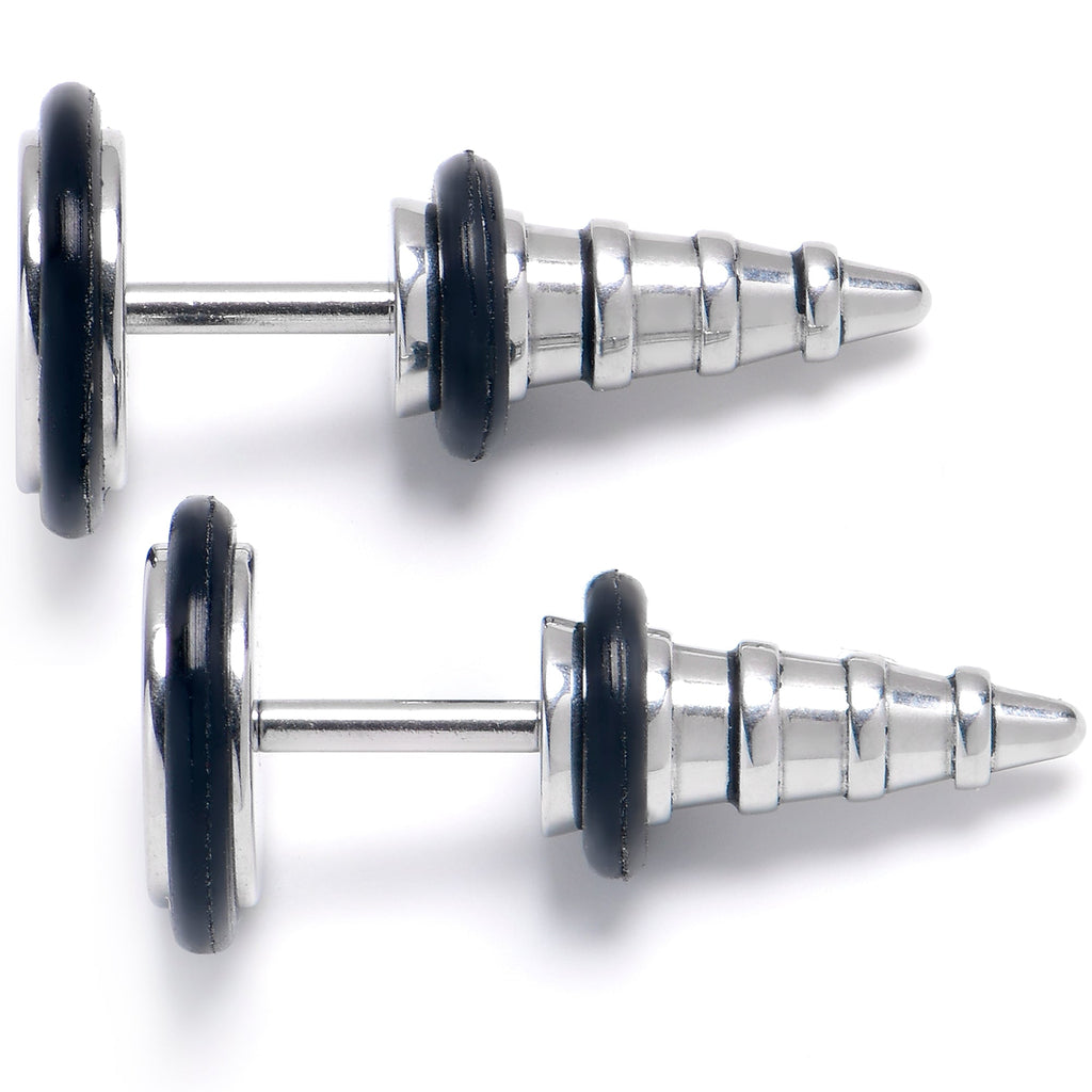 BodyCandy Stainless Steel Screw Taper Cheater Plug Set — lifestyle context