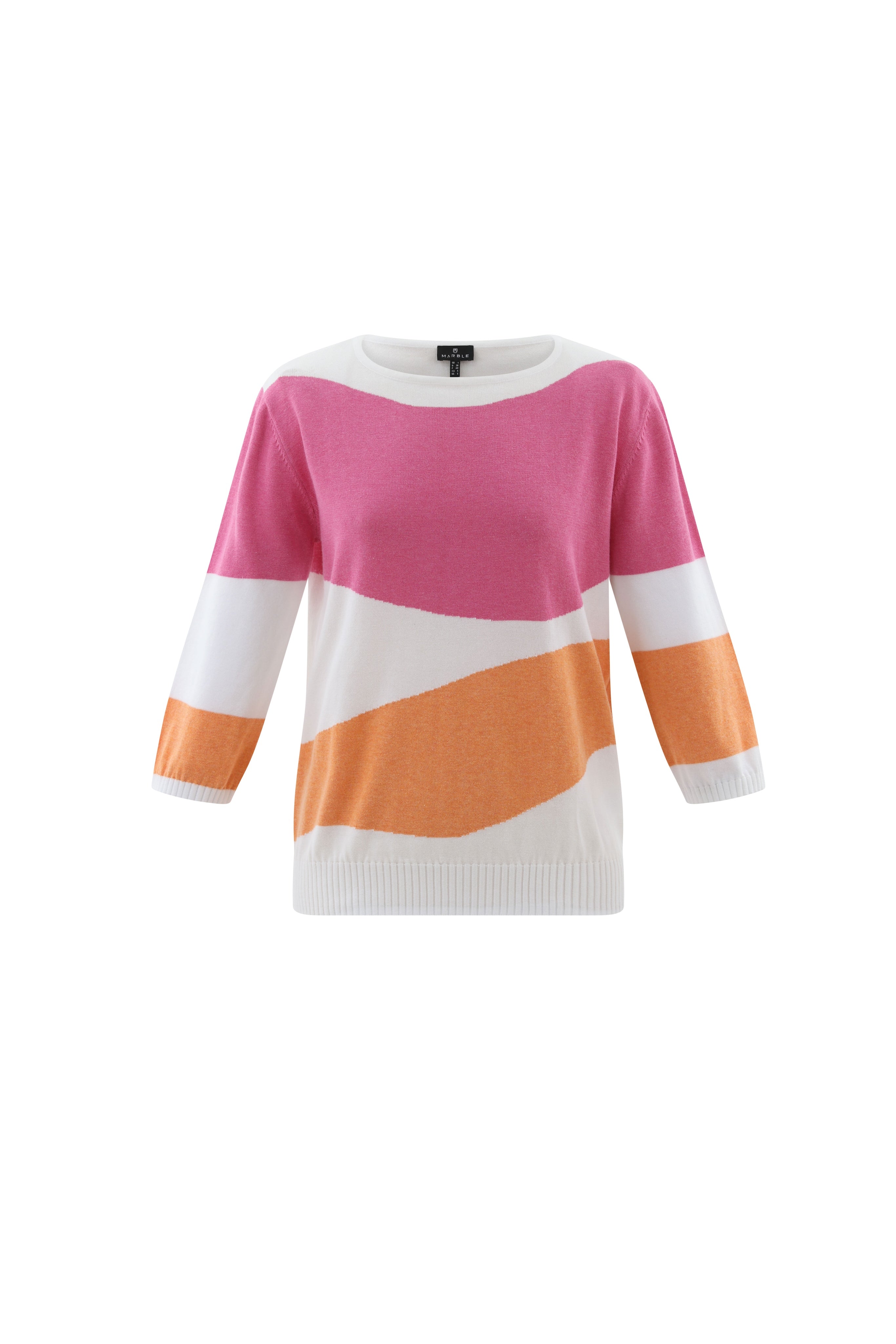 KADOU BOUTIQUE Marble Spring Sweater — side view