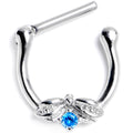 BodyCandy 16G 5/16 Blue Gem Beauty Bug Insect Cartilage Clicker — main product shot
