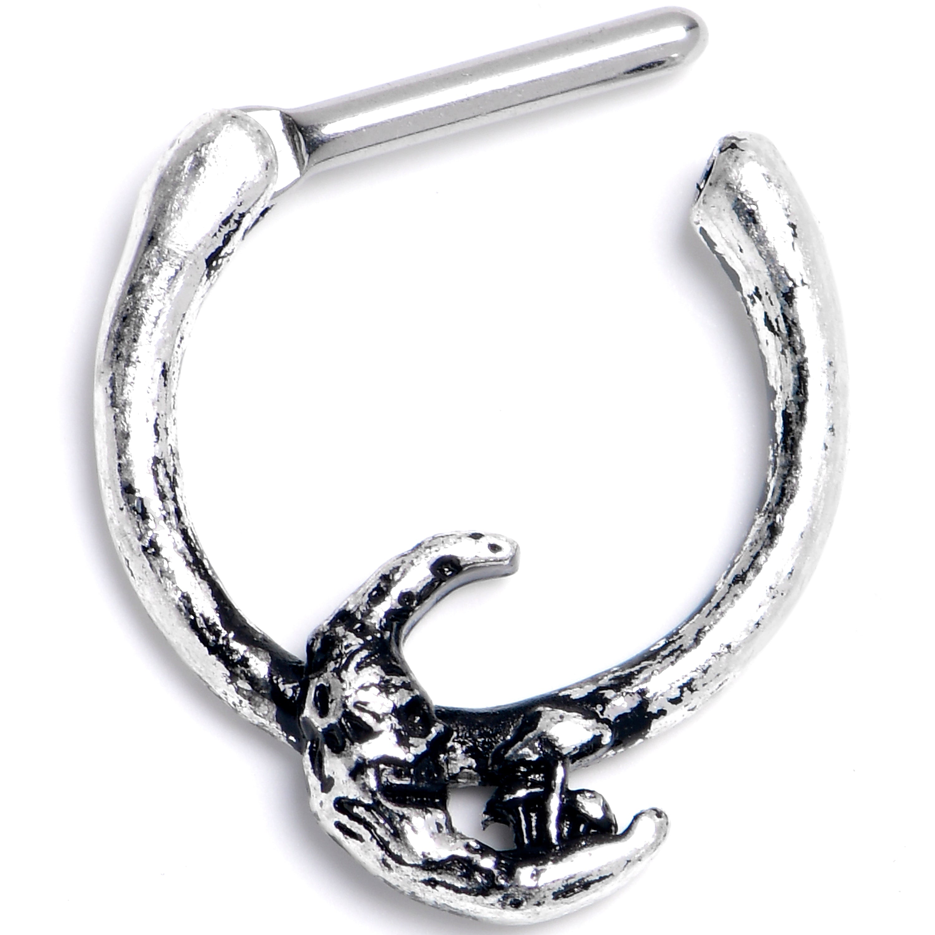 BodyCandy 16G 5/16 Mushrooms on the Moon Cartilage Clicker — main product shot