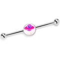 BodyCandy 14G UFO Alien Ship Industrial Barbell 38mm — main product shot