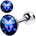 BodyCandy 16G 1/4 Futuristic Butterfly Cartilage Tragus Earring — main product shot