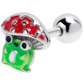 BodyCandy 16G 1/4 Happy Mushroom Cartilage Tragus Earring — main product shot