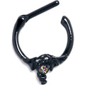 BodyCandy 16G 5/16 Purple Tourmaline Black Majestic Dragon Cartilage Clicker — main product shot