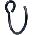 BodyCandy Black Stainless Steel Clip on Hoop Fake Nose Ring — main product shot