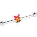 BodyCandy 14G Holiday Bell Bling Industrial Barbell 38mm — main product shot