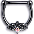 BodyCandy 16G 5/16 Aurora Gem Black Beauty Bug Cartilage Clicker — main product shot