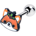BodyCandy 16G 5/16 Holly Holiday Fox Cartilage Tragus Earring — main product shot
