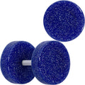 BodyCandy 18G Blue Shimmer Acrylic Cheater Plug Set — main product shot
