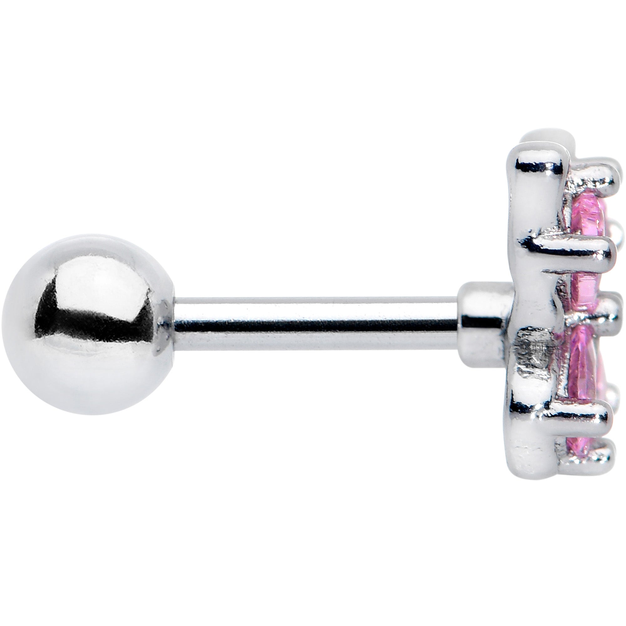 BodyCandy 16G 1/4 Pink Gem Butterfly Glory Cartilage Tragus Earring — lifestyle context