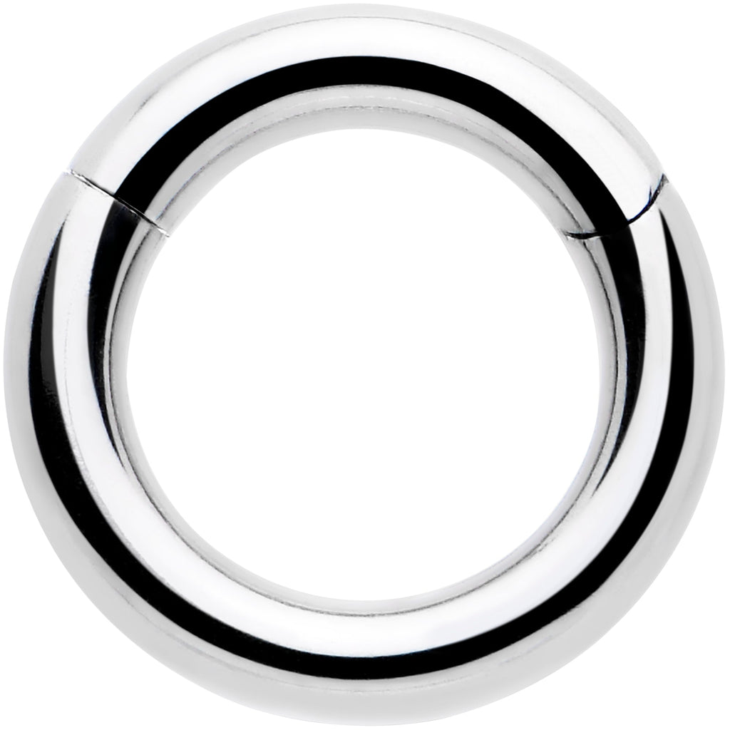 BodyCandy 14G 1/4 316L Surgical Steel Precision Hinged Segment Hoop — main product shot