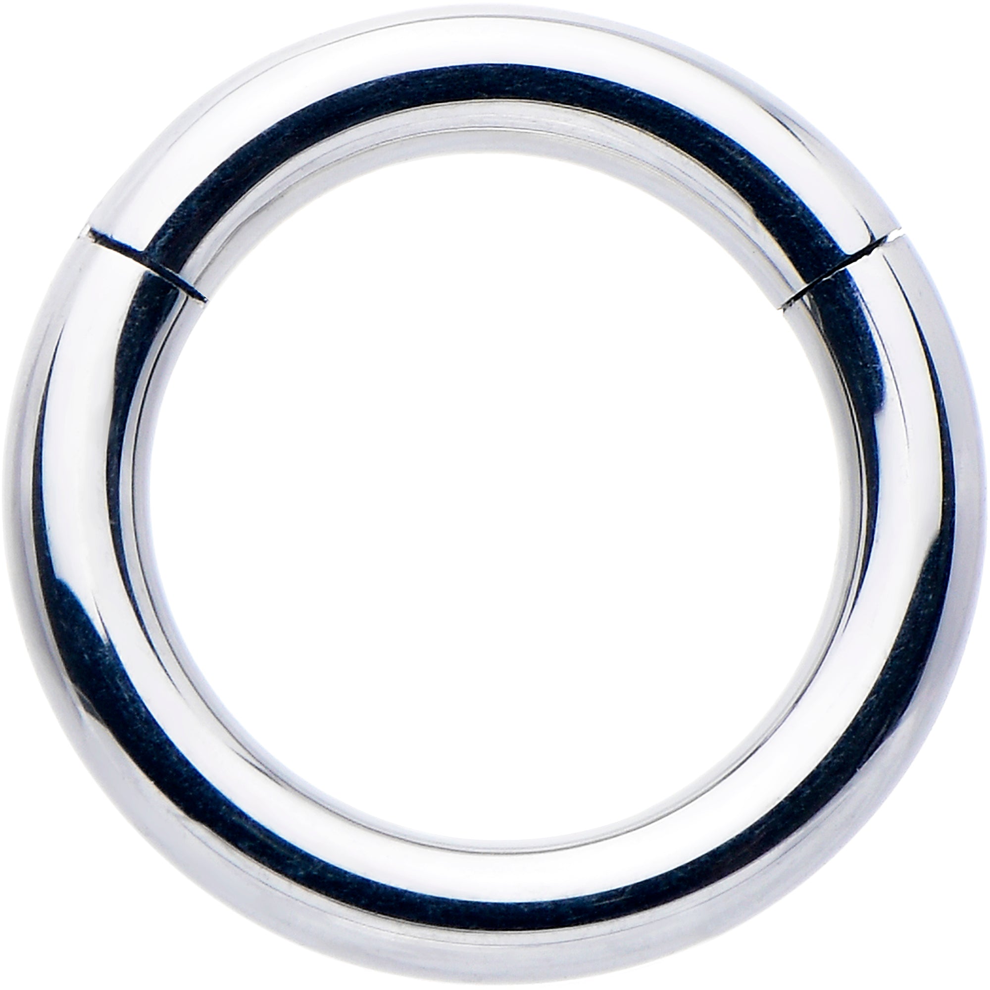 BodyCandy 14G 7mm 316L Surgical Steel Precision Hinged Segment Hoop — main product shot