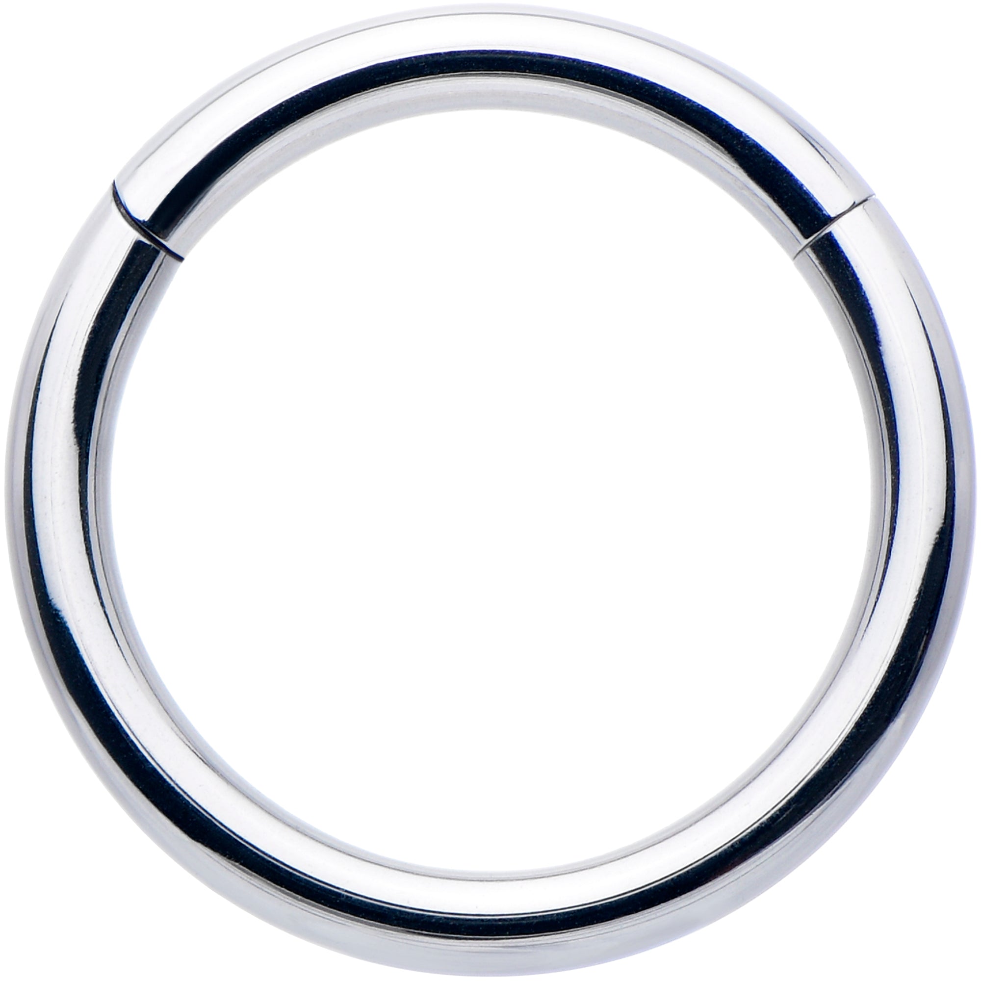 BodyCandy 14G 7/16 316L Surgical Steel Precision Hinged Segment Hoop — main product shot