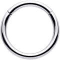 BodyCandy 12G 9/16 316L Surgical Steel Precision Hinged Segment Hoop — main product shot