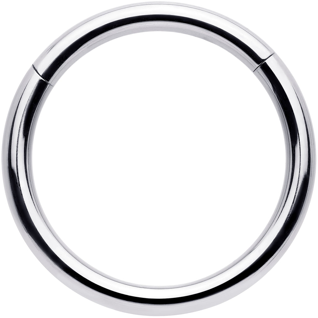 BodyCandy 12G 5/8 316L Surgical Steel Precision Hinged Segment Hoop — main product shot