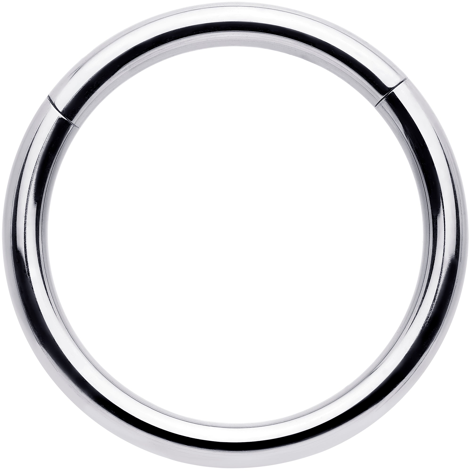 BodyCandy 12G 5/8 316L Surgical Steel Precision Hinged Segment Hoop — main product shot